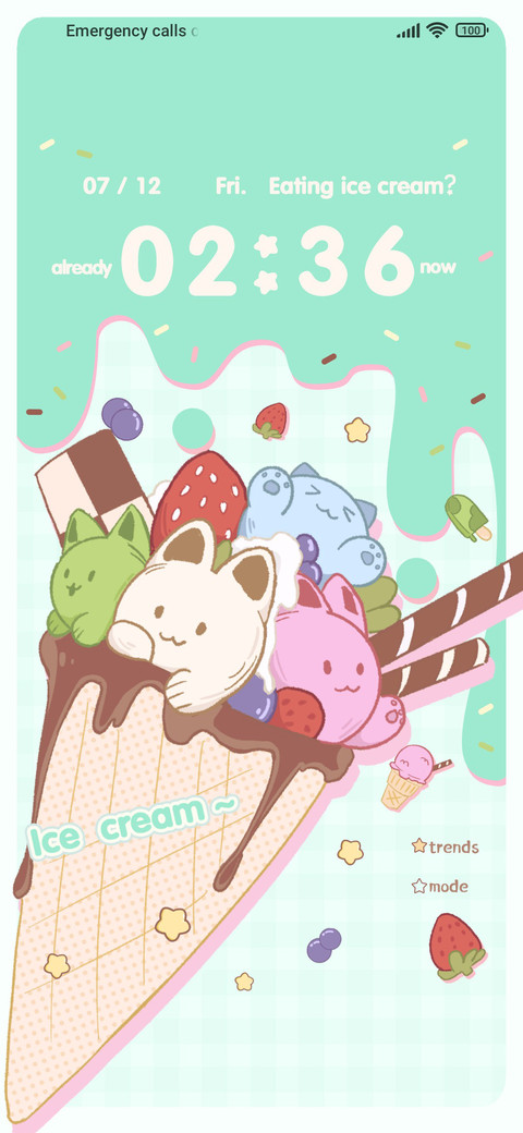 Cat Meow Ice Cream screenshot