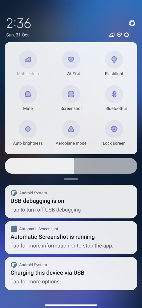 Binary MIUI screenshot