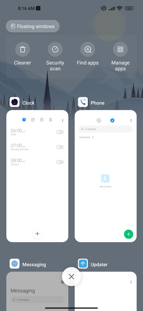 Winter view screenshot