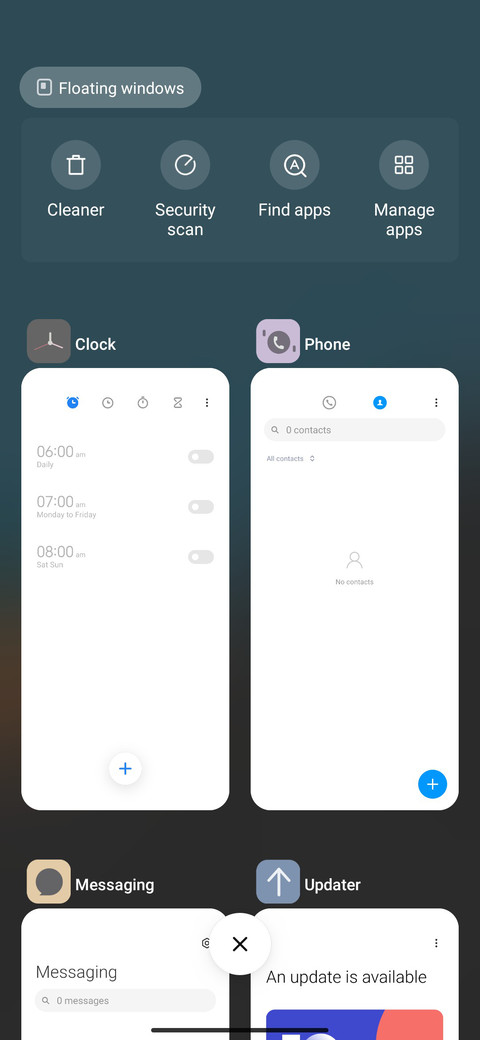 Morandi UI screenshot