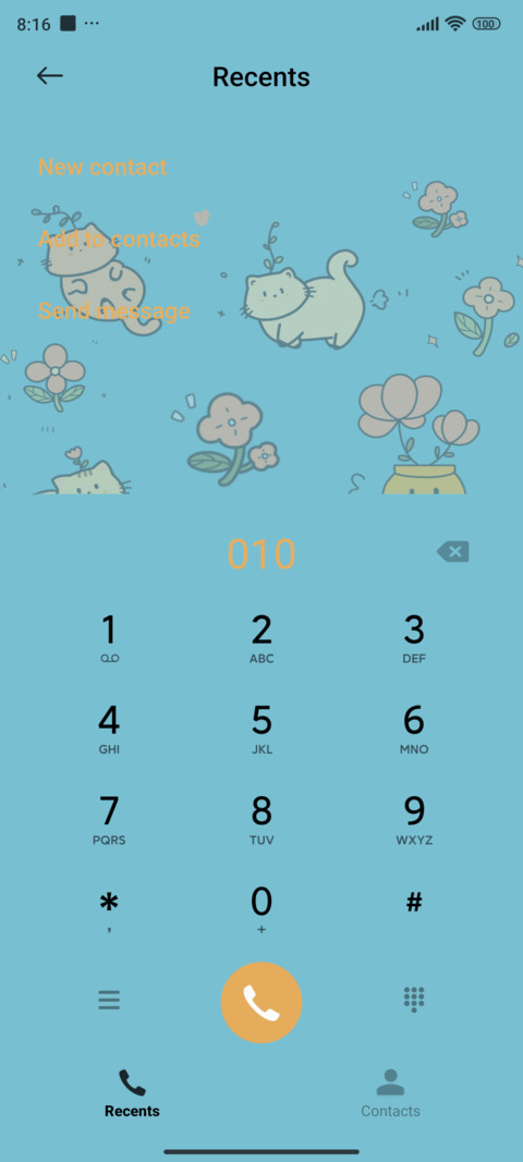 Cats Green Plants screenshot