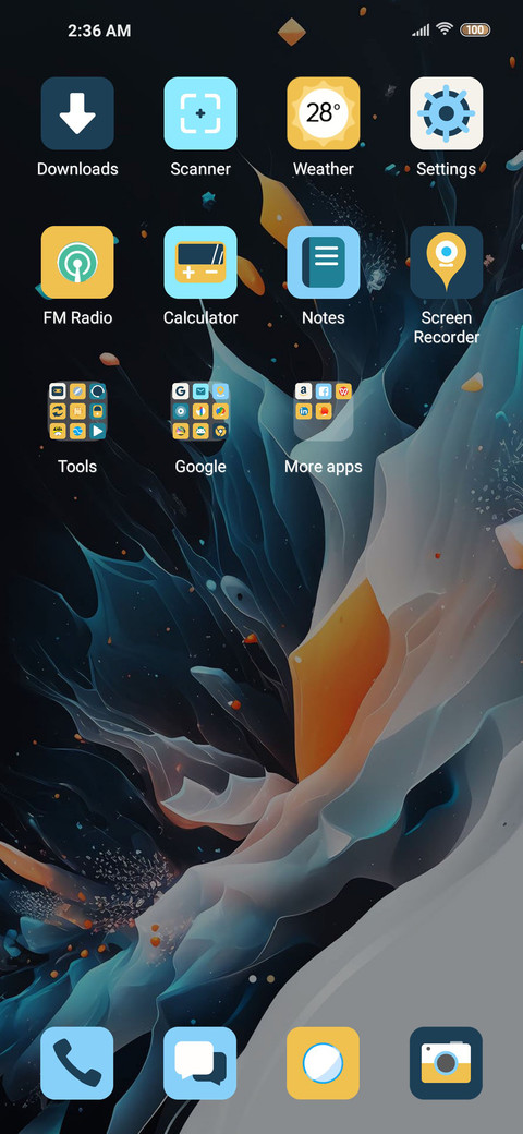 Simplicity blooms screenshot
