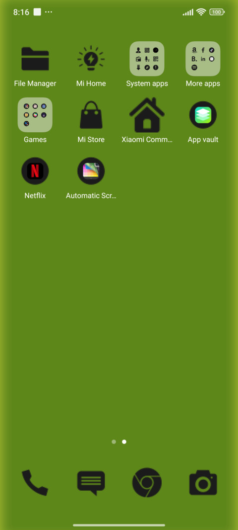 Games Console screenshot