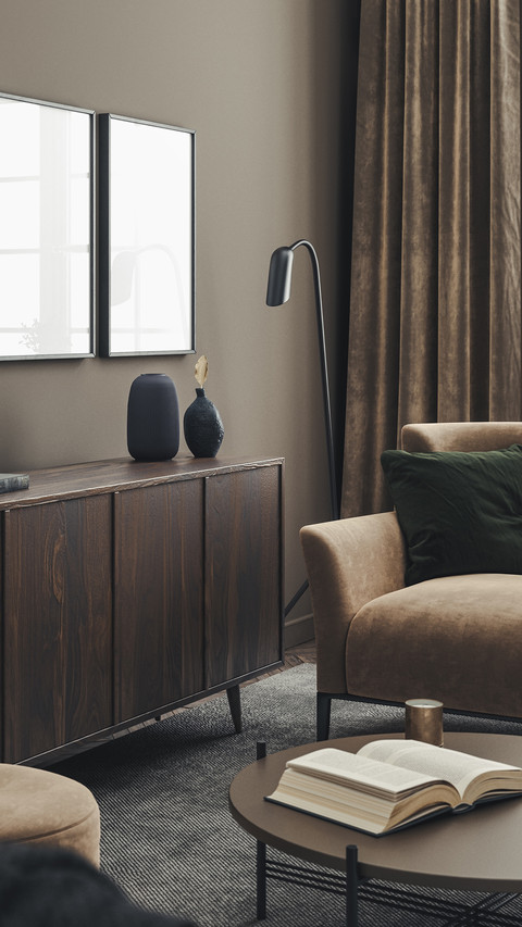 Mock-Up Frame in Home Interior Background screenshot