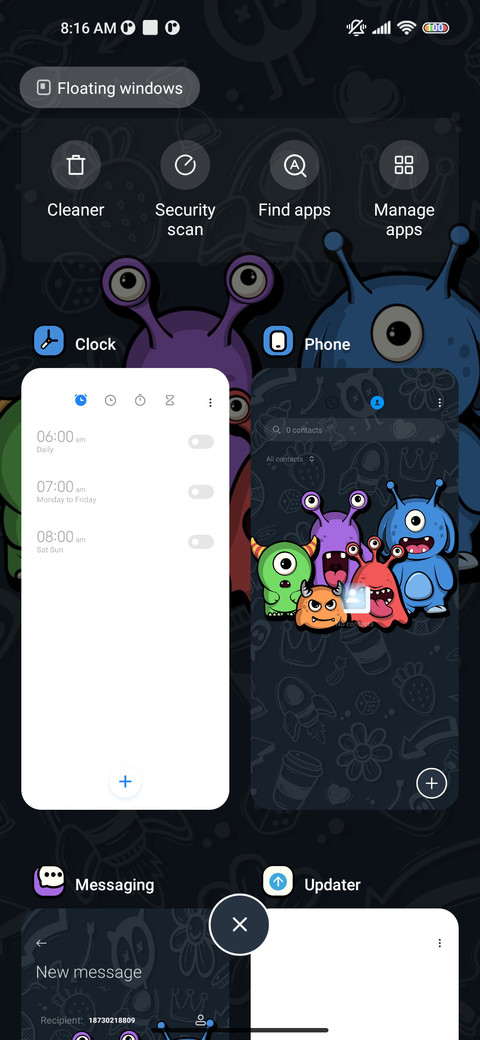 Creative monster screenshot