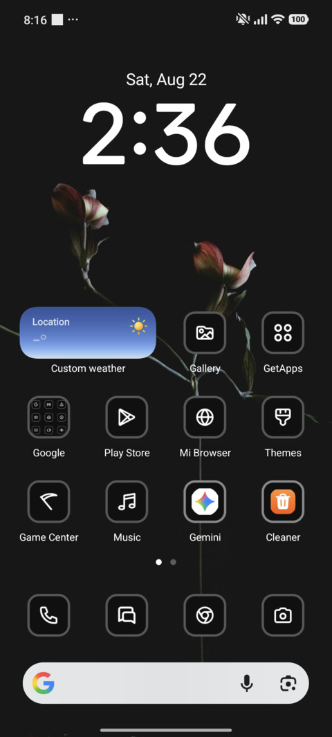 Flowers screenshot