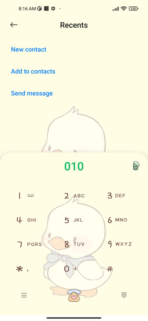 Cute duck screenshot