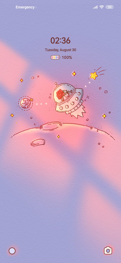 Rose and stars screenshot