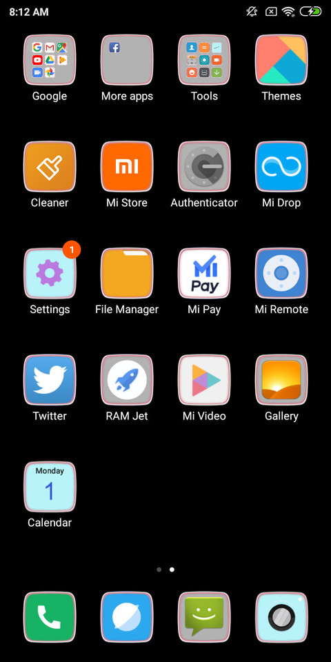 Aurora W10 Tiled tt screenshot