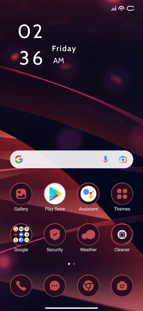 Abstract Lines screenshot