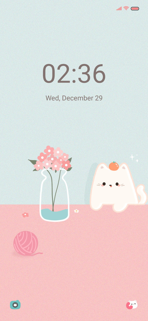 Cherry pink cat screenshot