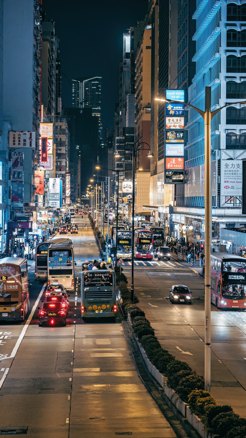 Hong Kong Night Scene screenshot