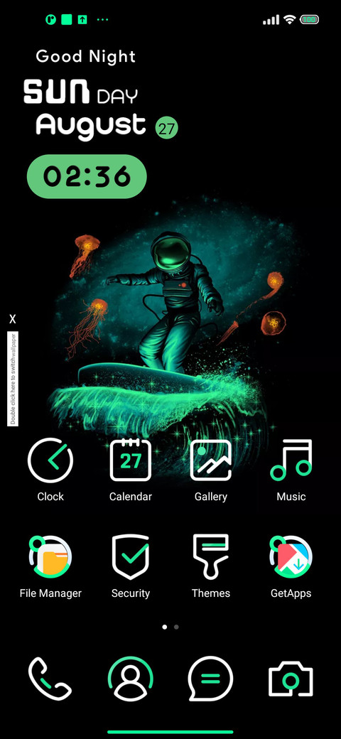 Jade UI screenshot