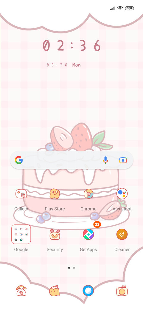 Heartwarming cake screenshot