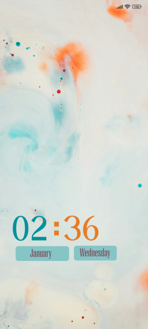 Color screenshot