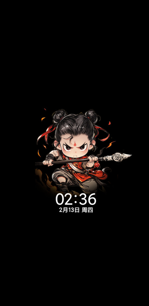 从不认命 哪吒动态 screenshot