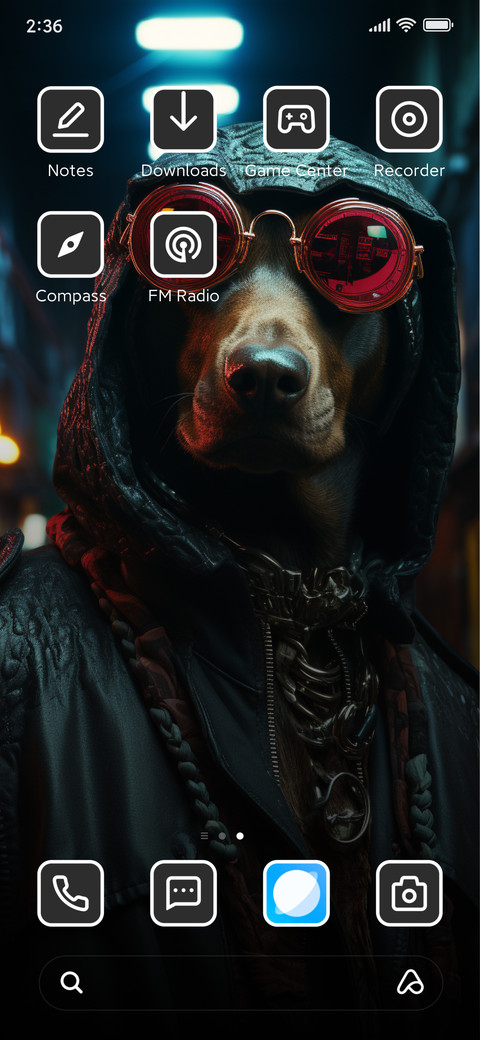 hacker dog screenshot