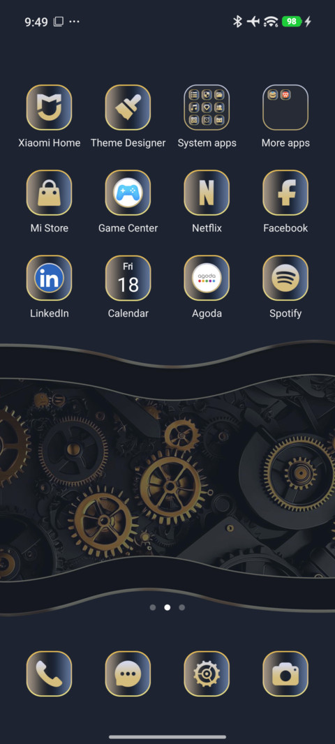 Golden Movement screenshot