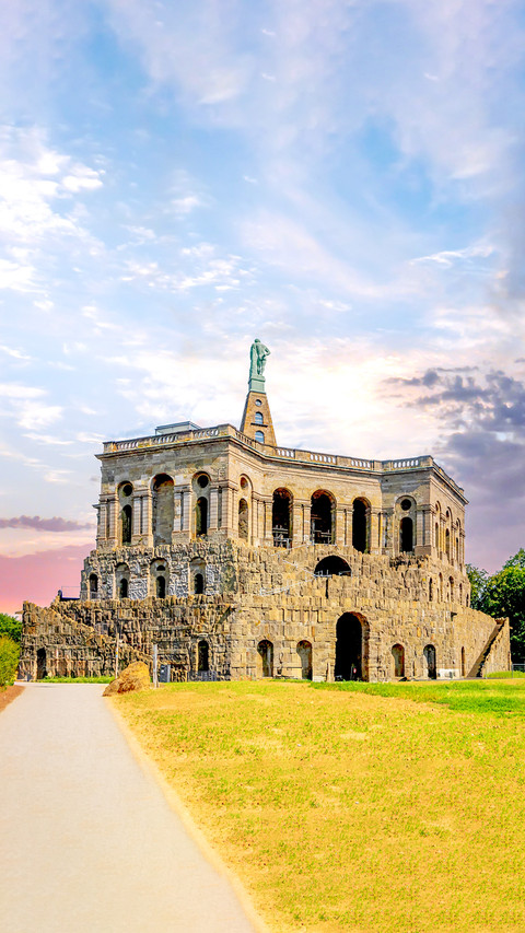 Mountain Park Wilhelmshoehe, Kassel, Hessen, Germany screenshot