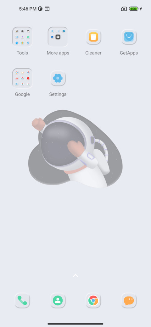 Go astronaut screenshot