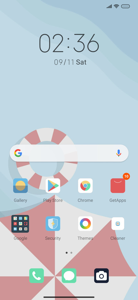Beach waves screenshot