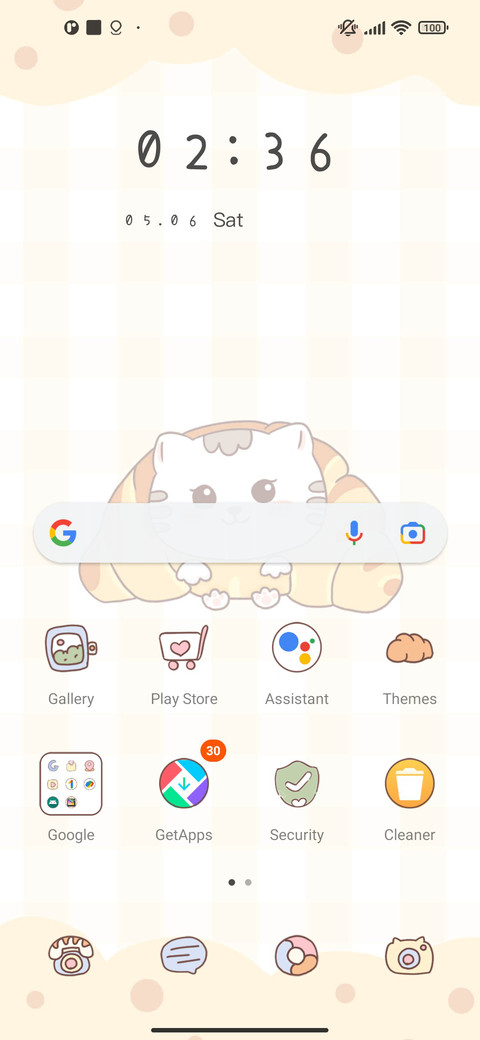 Eat breakfast cat screenshot