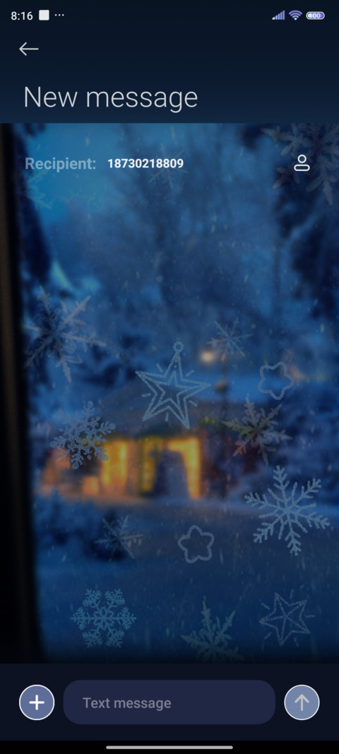 Winter Snowflakes screenshot