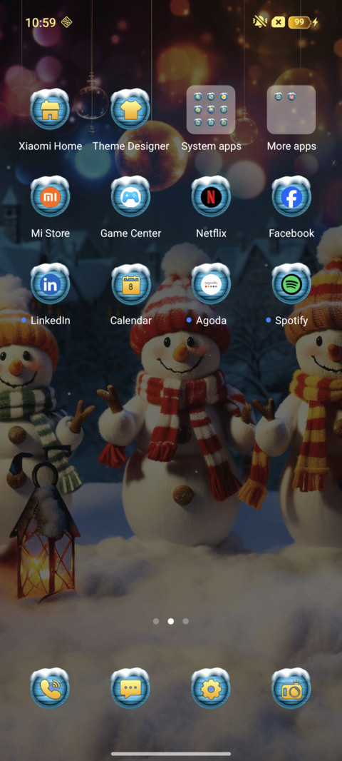 Christmas village screenshot