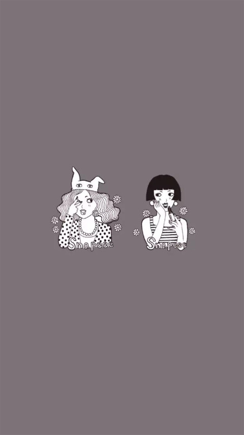 灰色插画 screenshot