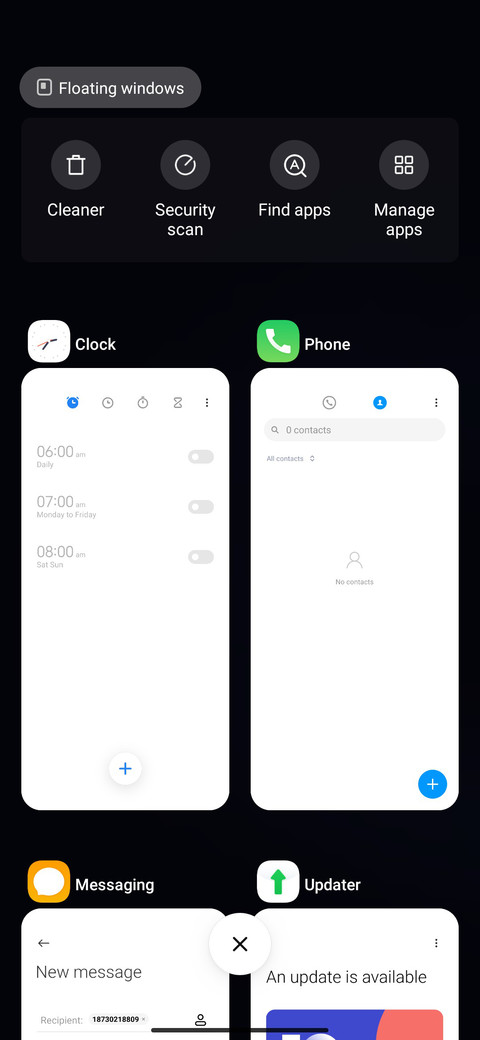 Evolution screenshot