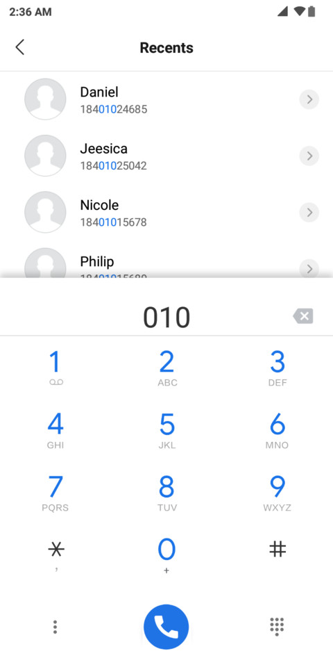 AndroPie screenshot