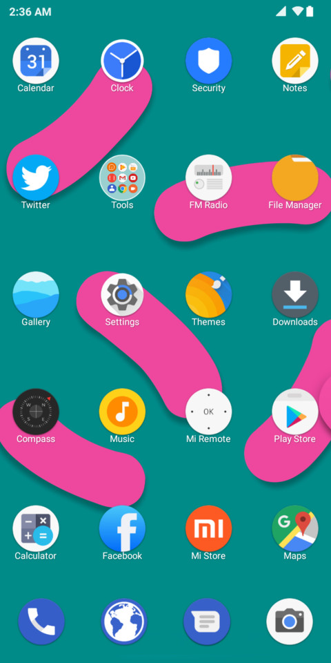 AndroPie screenshot
