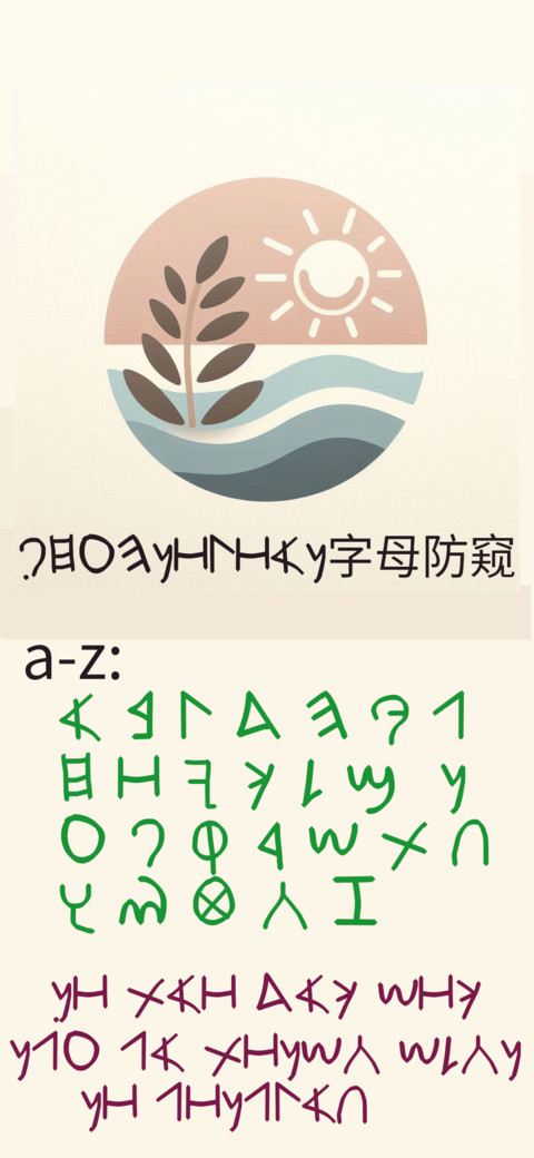 Phoenician字母防窥 screenshot