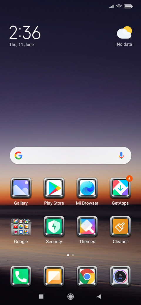 Beach screenshot