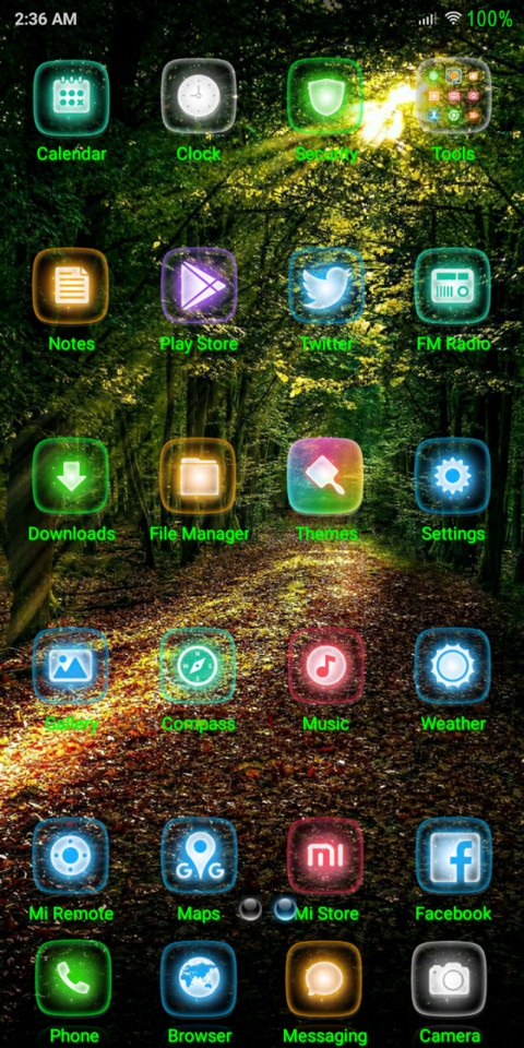 My theme 2.0.0 screenshot
