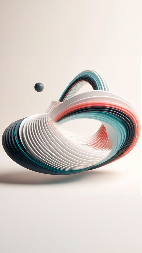 Absrtact Color curves III screenshot