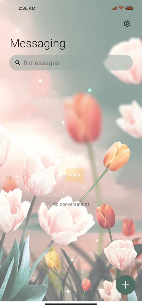 Spring tulip screenshot