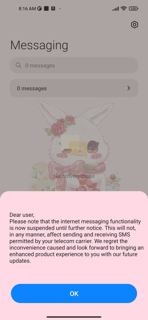 Rabbit+blessings screenshot