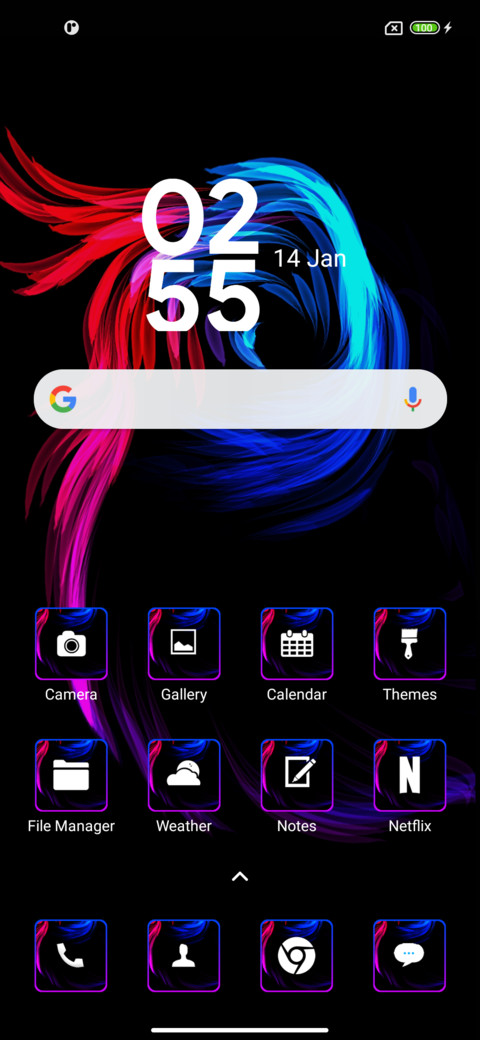 Amoled uno screenshot