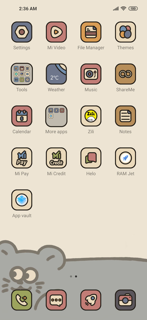 Animal stickers screenshot