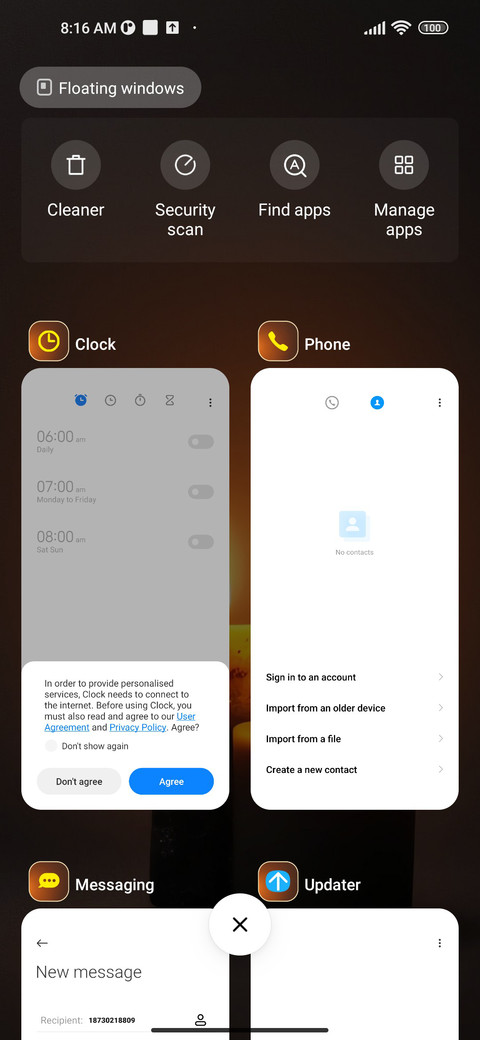 minimal candles screenshot