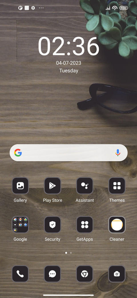 Workspace screenshot