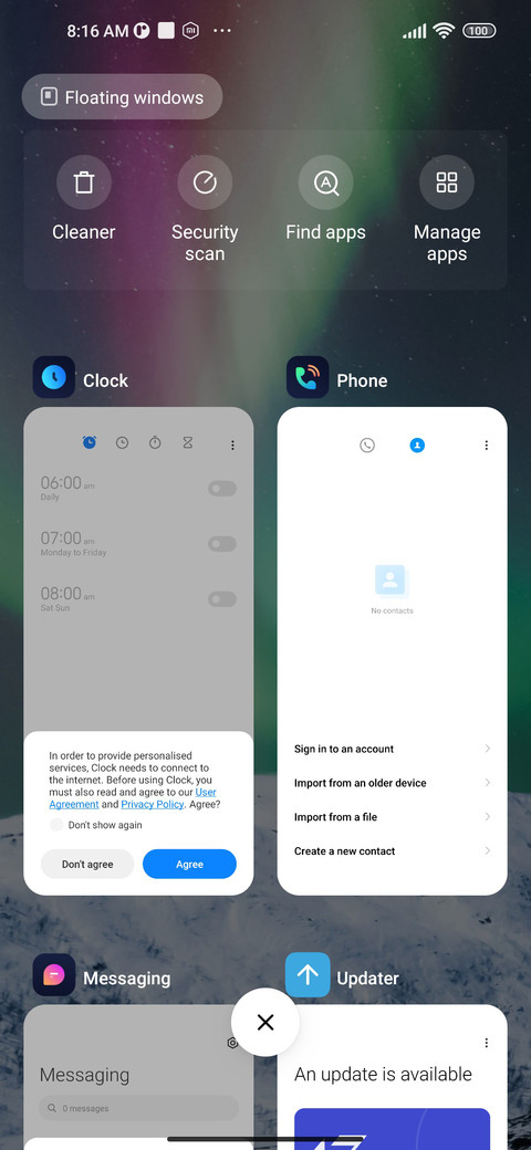 AURORA screenshot