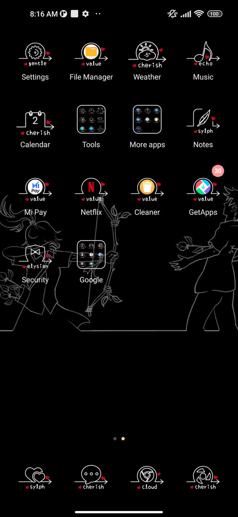Love launch screenshot