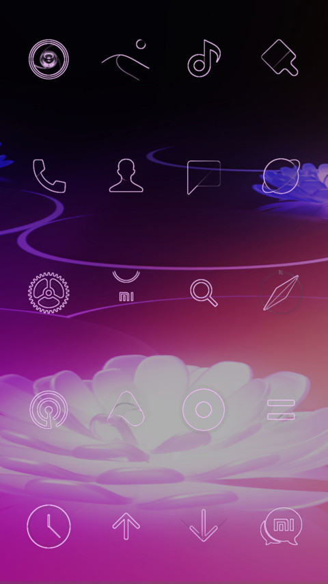 Purple Flowers v11 screenshot