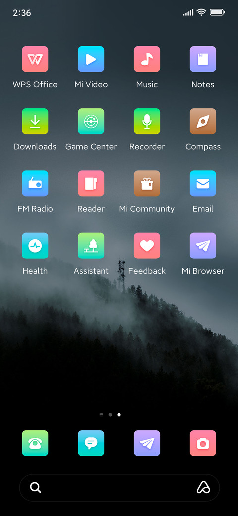 Empty mountain screenshot