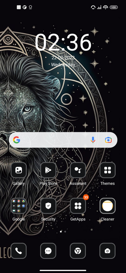 Leo star sign screenshot