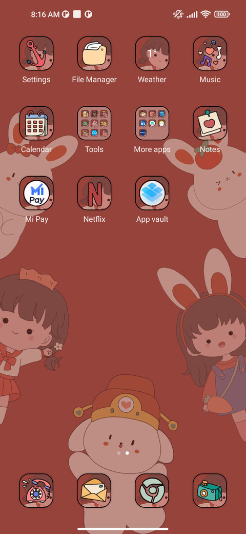 Rabbit party screenshot