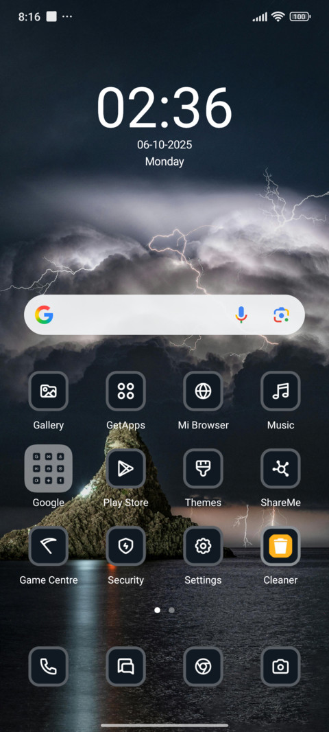 Rain screenshot