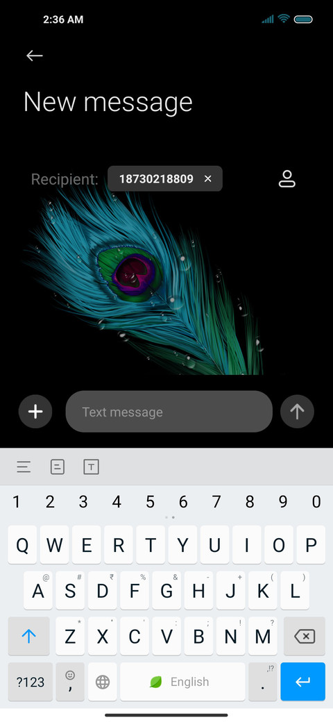 Luxury feather screenshot